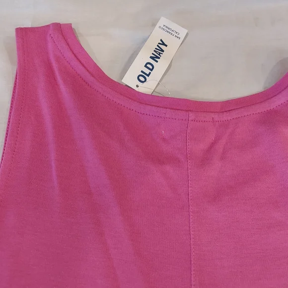 Old Navy Relaxed Pink Tank Top Size Medium - Picture 14 of 14
